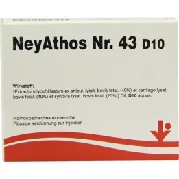 NEYATHOS N.º 43 D 10 ampolas, 5X2 ml