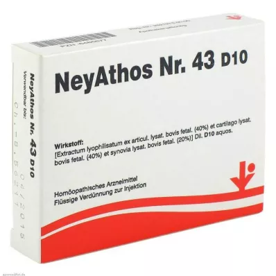 Neyathos No.43 D 10 ampolas, 5X2 ml Neyathos No.43 D 10 ampolas, 5X2 ml