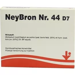 NEYBRON N.º 44 D 7 ampolas, 5X2 ml