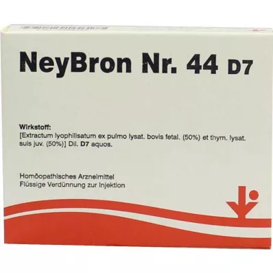 NEYBRON N.º 44 D 7 ampolas, 5X2 ml