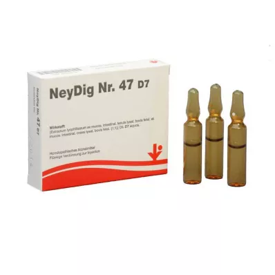 NEYDIG N.º 47 D 7 ampolas, 5X2 ml
