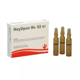 NEYOPON N.º 52 D 7 ampolas, 5X2 ml