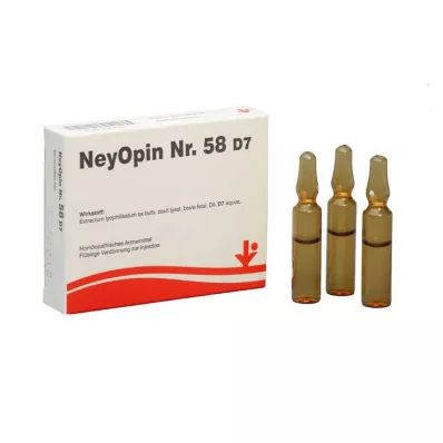 Neyopin No.58 D 7 ampolas, 5X2 ml