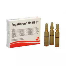 FEGACOREN N.º 61 D 7 ampolas, 5X2 ml