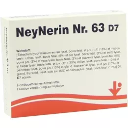 NEYNERIN N.º 63 D 7 ampolas, 5X2 ml