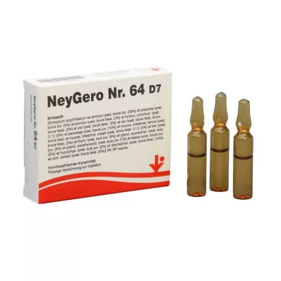 NEYGERO N.º 64 D 7 ampolas, 5X2 ml