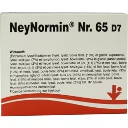 NEYNORMIN N.º 65 D 7 ampolas, 5X2 ml