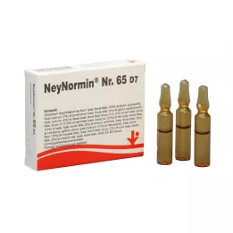 NEYNORMIN N.º 65 D 7 ampolas, 5X2 ml