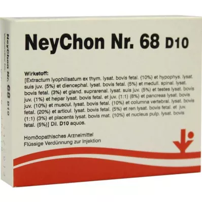 Neychon No.68 D 10 ampolas, 5X2 ml Neychon No.68 D 10 ampolas, 5X2 ml