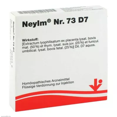 Neyim No.73 D 7 ampolas, 5X2 ml Neyim No.73 D 7 ampolas, 5X2 ml