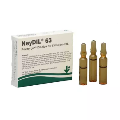 NEYDIL N.º 63 Revitorgan Dil.D 4 por ampola vet., 5X2 ml NEYDIL N.º 63 Revitorgan Dil.D 4 por ampola vet., 5X2 ml