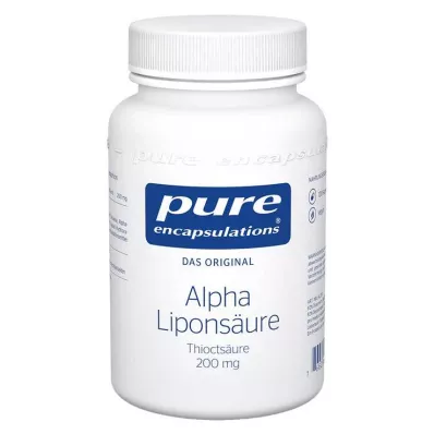 PURE ENCAPSULATIONS Cápsulas de ácido alfa-lipóico, 120 cápsulas PURE ENCAPSULATIONS Cápsulas de ácido alfa-lipóico, 120 cápsulas