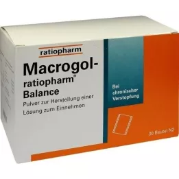 MACROGOL-ratiopharm Balance Plv.z.H.e.L.z.Einn., 30 unid