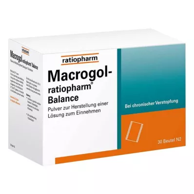MACROGOL-ratiopharm Balance Plv.z.H.e.L.z.Einn., 30 unid