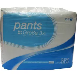 PARAM Base para calças tamanho 3 XL, 16 unidades