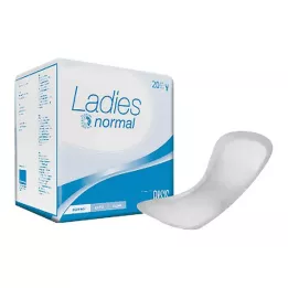 PARAM LADIES Pensos para incontinência básicos normais, 20 unidades