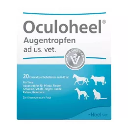 OCULOHEEL Gotas oculares ad us.vet.pipeta de dose única, 20 unid