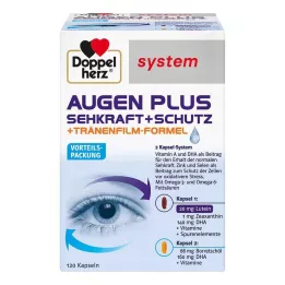 DOPPELHERZ Cápsulas Eyes plus vision+protection system, 120 unid