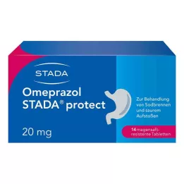 OMEPRAZOL STADA Proteger 20 mg comprimidos com revestimento entérico, 14 unidades