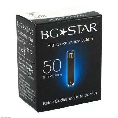 BGSTAR Tiras de teste, 50 unidades