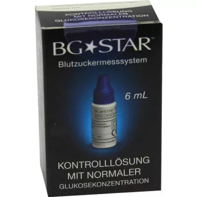 BGSTAR Solução de controlo normal, 6 ml BGSTAR Solução de controlo normal, 6 ml