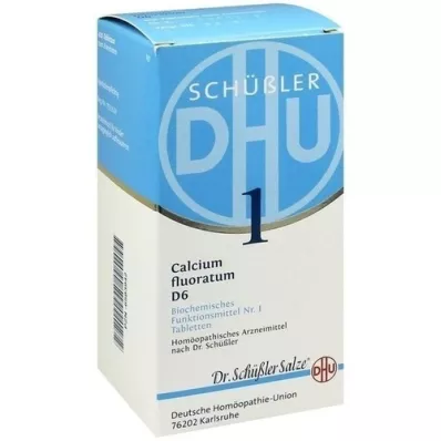 BIOCHEMIE DHU 1 Calcium fluoratum D 6 comprimidos, 420 unid