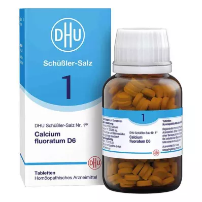 BIOCHEMIE DHU 1 Calcium fluoratum D 6 comprimidos, 420 unid