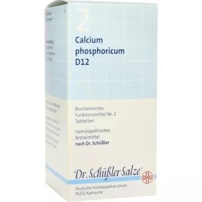 BIOCHEMIE DHU 2 Calcium phosphoricum D 12 comprimidos, 420 unid