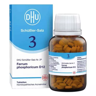 BIOCHEMIE DHU 3 Ferrum phosphoricum D 12 Comprimidos, 420 Cápsulas BIOCHEMIE DHU 3 Ferrum phosphoricum D 12 Comprimidos, 420 Cápsulas
