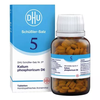 BIOCHEMIE DHU 5 Potassium phosphoricum D 6 comprimidos, 420 pcs BIOCHEMIE DHU 5 Potassium phosphoricum D 6 comprimidos, 420 pcs