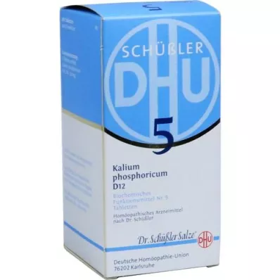 BIOCHEMIE DHU 5 Potassium phosphoricum D 12 comprimidos, 420 unid