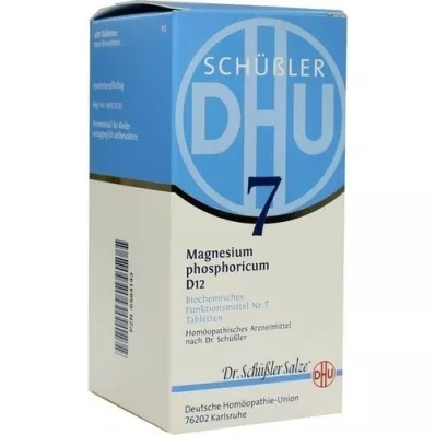 BIOCHEMIE DHU 7 Magnesium phosphoricum D 12 comprimidos, 420 unid