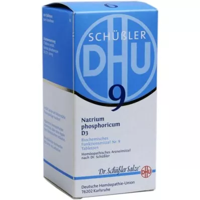 BIOCHEMIE DHU 9 Natrium phosphoricum D 3 Comprimidos, 420 Cápsulas