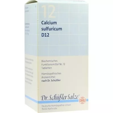 BIOCHEMIE DHU 12 Calcium sulphuricum D 12 Tablets, 420 Capsules