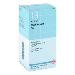 BIOCHEMIE DHU 13 Kalium arsenicosum D 6 comprimidos, 420 unid