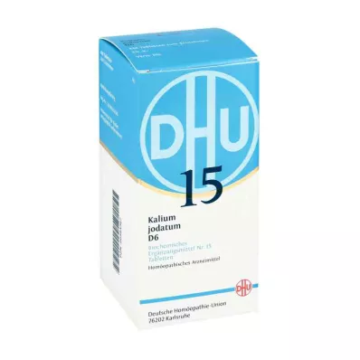 DHU 15 comprimidos de iodato de potássio D6 (420 peças)