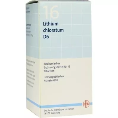 BIOCHEMIE DHU 16 Comprimidos de clorato de lítio D 6, 420 pcs
