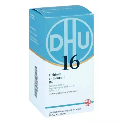 DHU 16 comprimidos de clorato de lítio D6 (420 peças)