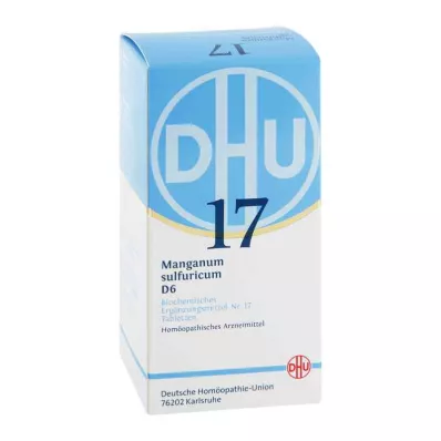 BIOCHEMIE DHU 17 Manganum sulphuricum D 6 Tablets, 420 Capsules