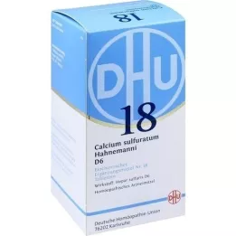 BIOCHEMIE DHU 18 Calcium sulphuratum D 6 Tablets, 420 Capsules