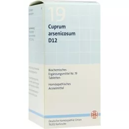 BIOCHEMIE DHU 19 Cuprum arsenicosum D 12 Comprimidos, 420 Cápsulas