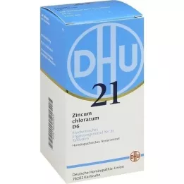 BIOCHEMIE DHU 21 Zincum chloratum D 6 Comprimidos, 420 Cápsulas