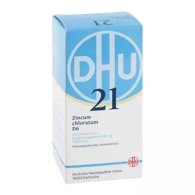 BIOCHEMIE DHU 21 Zincum chloratum D 6 Comprimidos, 420 Cápsulas BIOCHEMIE DHU 21 Zincum chloratum D 6 Comprimidos, 420 Cápsulas