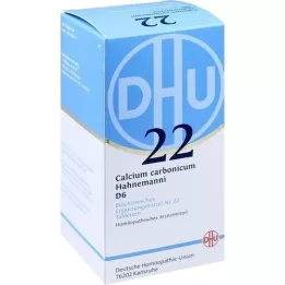 BIOCHEMIE DHU 22 Calcium carbonicum D 6 comprimidos, 420 unid