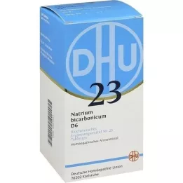 BIOCHEMIE DHU 23 Natrium bicarbonicum D 6 comprimidos, 420 unid