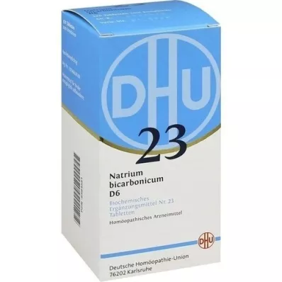 BIOCHEMIE DHU 23 Natrium bicarbonicum D 6 comprimidos, 420 unid