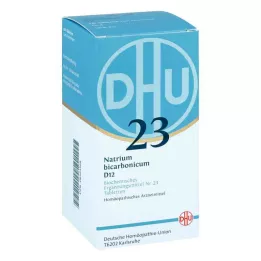 BIOCHEMIE DHU 23 Natrium bicarbonicum D 12 comprimidos, 420 unid