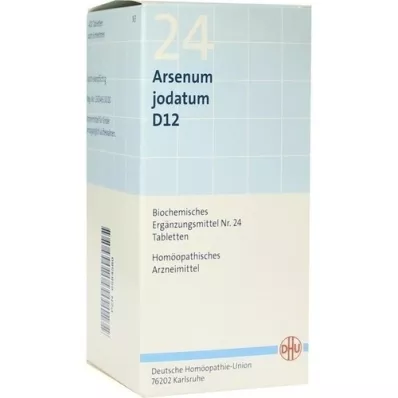 BIOCHEMIE DHU 24 Arsenum iodatum D 12 comprimidos, 420 unid