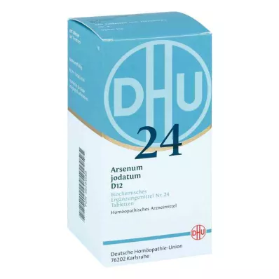 Bioquímica Dhu 24 comprimidos de Arsenum jodatum D12 (420 peças) Bioquímica Dhu 24 comprimidos de Arsenum jodatum D12 (420 peças)