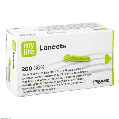 MYLIFE Lancetas, 200 pcs